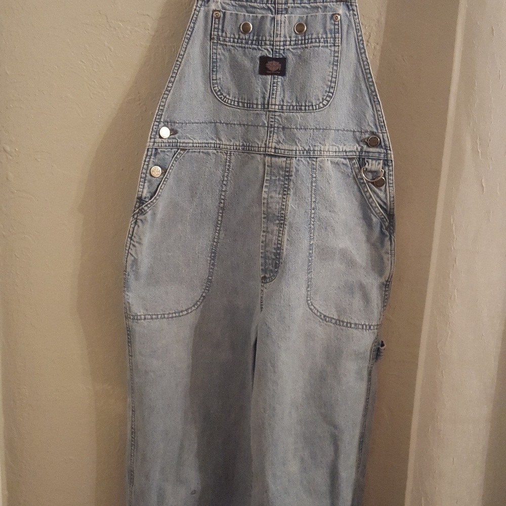 Harley Davidson Denim Overalls